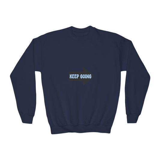 Keep Going Youth Crewneck Sweatshirt