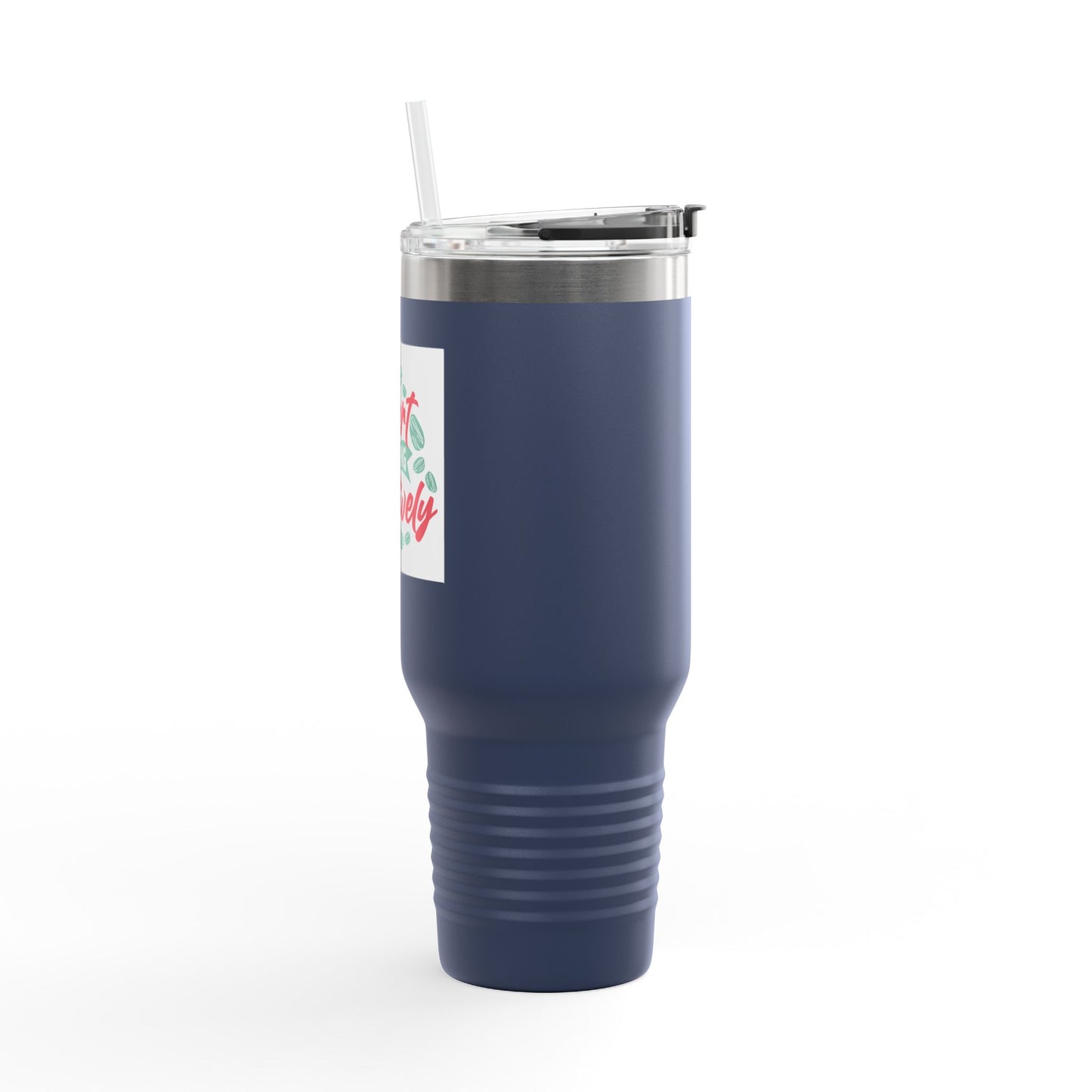 Start Thinking Insulated Travel Mug, 40oz