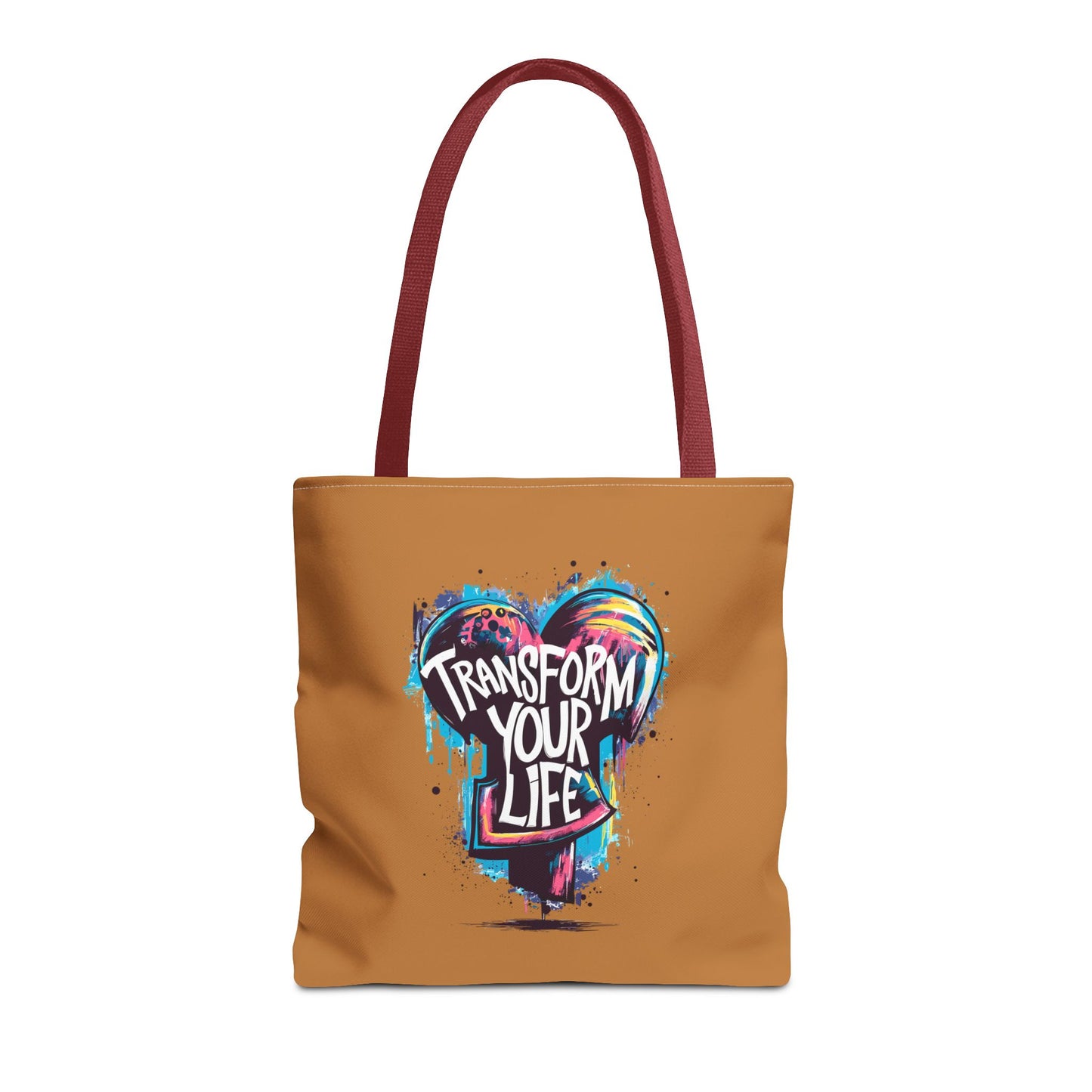 Transform Your Life Tote Bag (AOP)