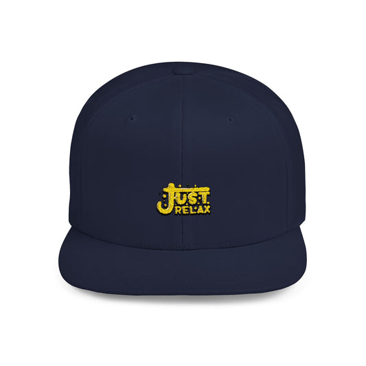 Just Relax Flat Bill Snapback