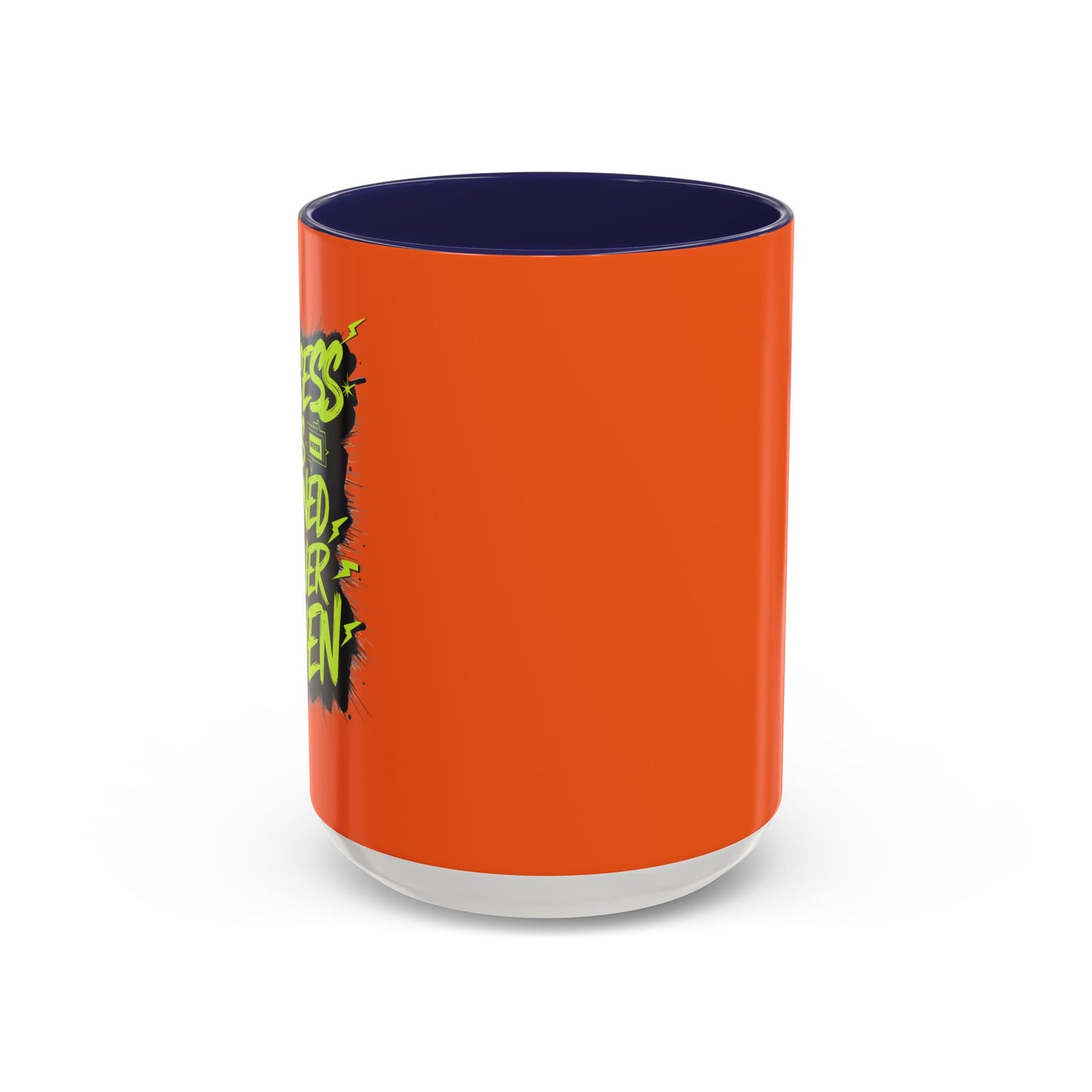 Success Is Never Earned Never Given Accent Coffee Mug (11, 15oz)