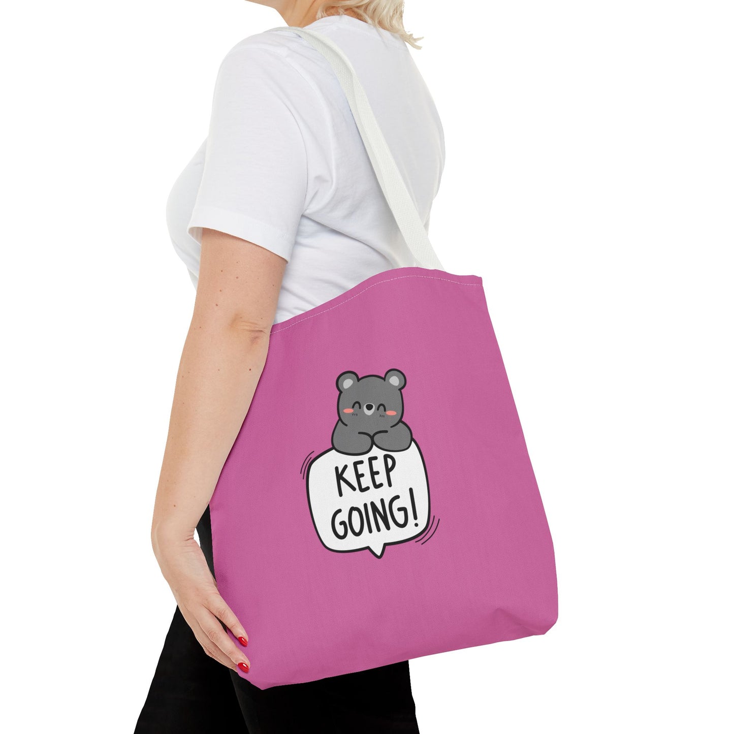 Keep Going Tote Bag (AOP)