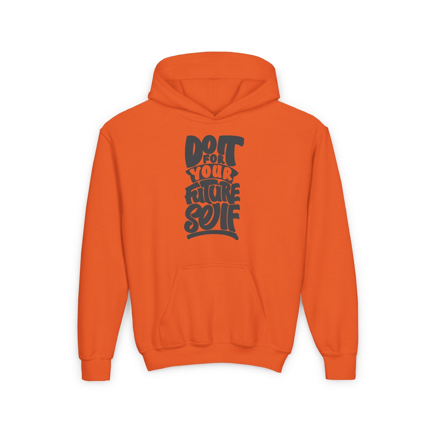 Do It For Your Future Self Youth Heavy Blend Hooded Sweatshirt