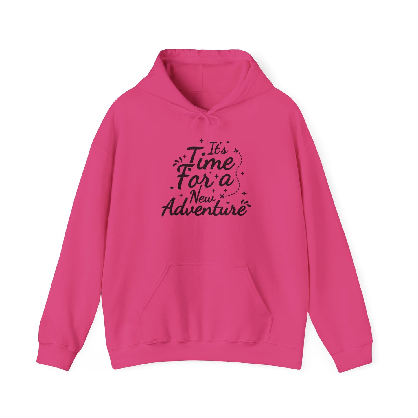 It's Time For A New Adventure Unisex Heavy Blend™ Hooded Sweatshirt