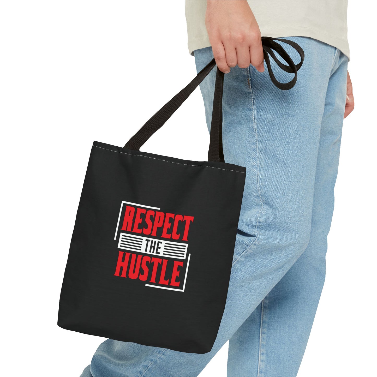 Respect The Hustle Tote Bag (AOP)