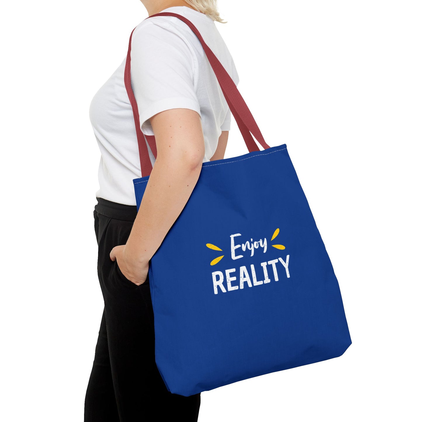 Enjoy Reality Tote Bag (AOP)