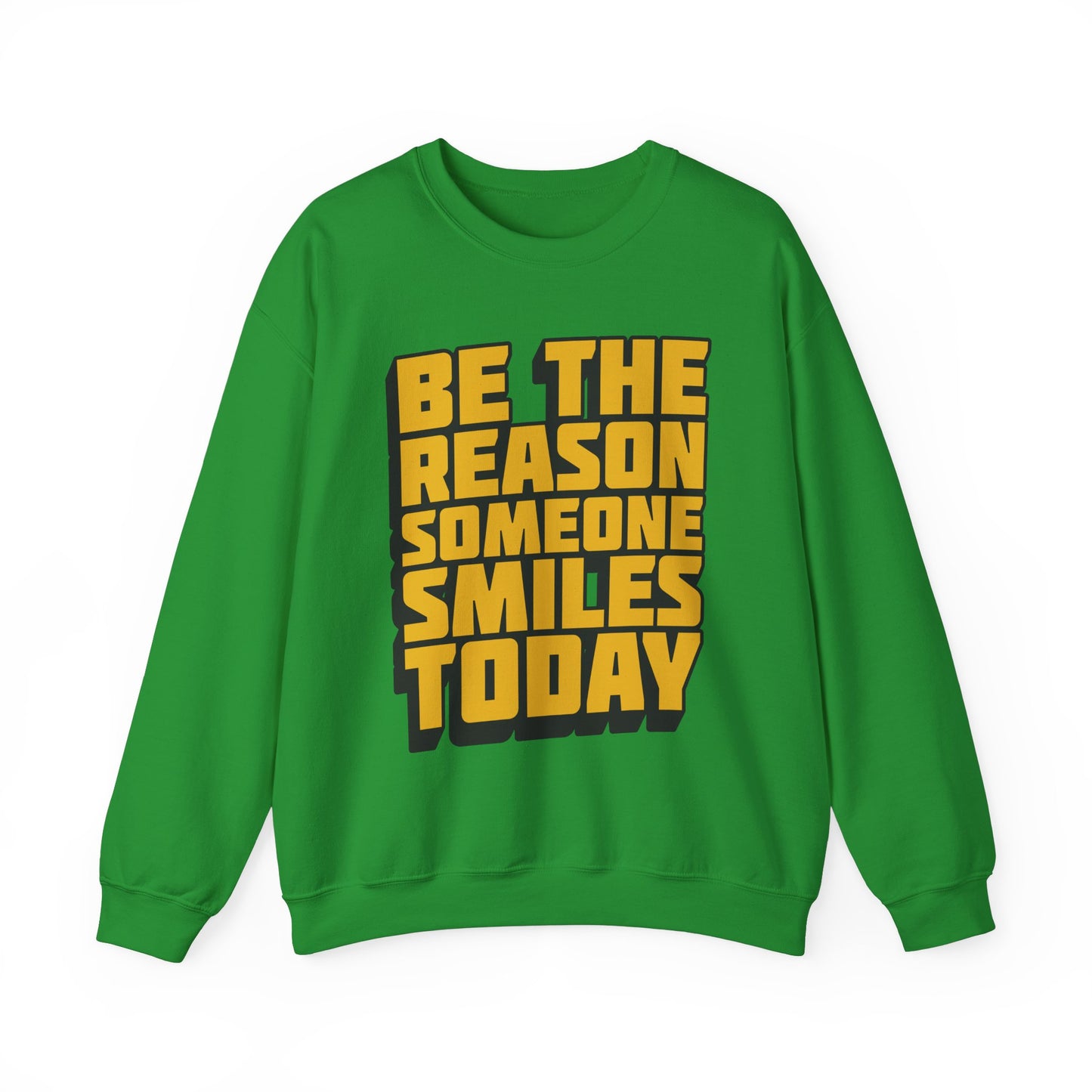 Be The Reason Someone Smiles Today Unisex Heavy Blend™ Crewneck Sweatshirt