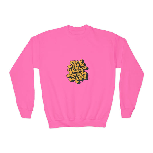 Make Your Move Youth Crewneck Sweatshirt