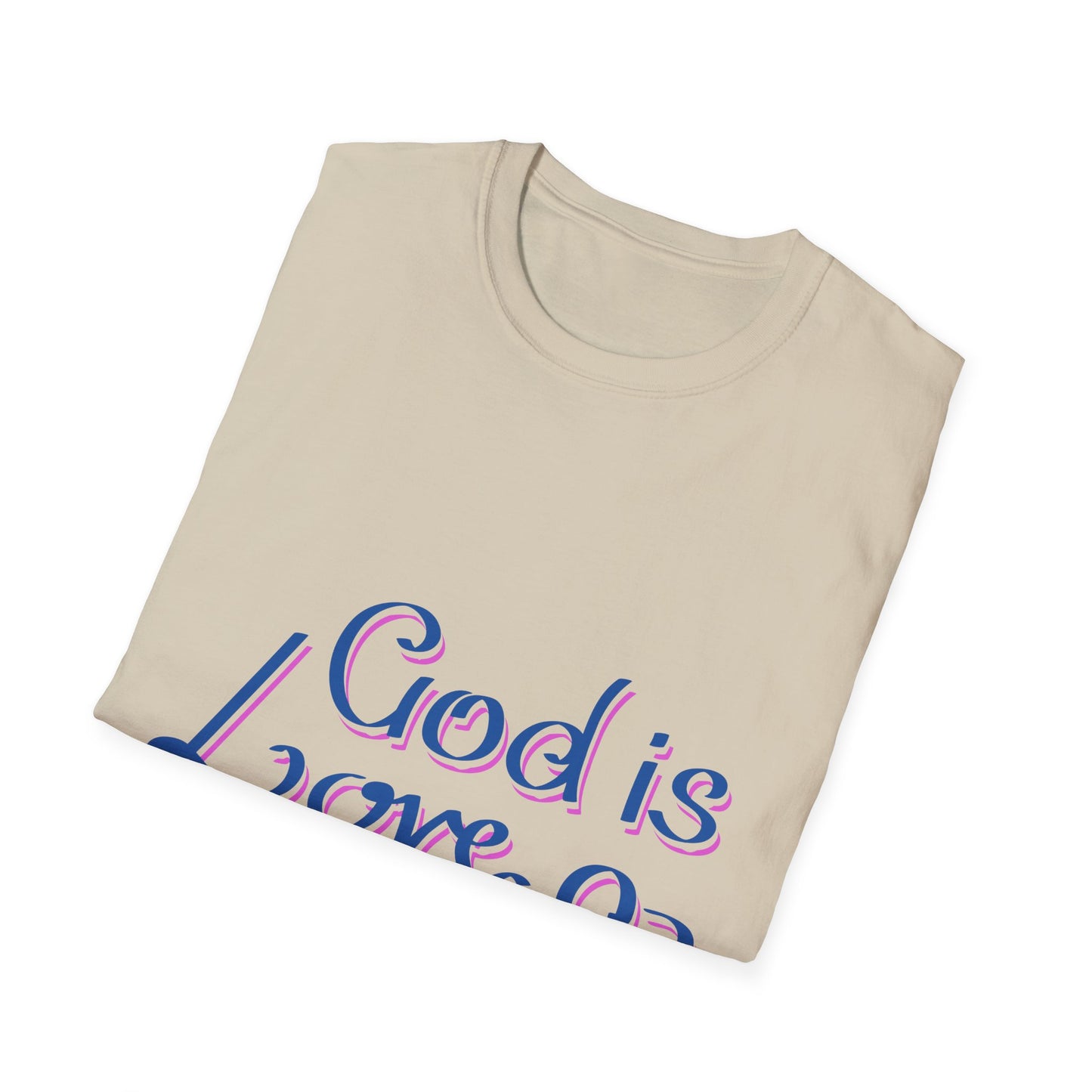 God is Love Unisex Softstyle T-Shirt