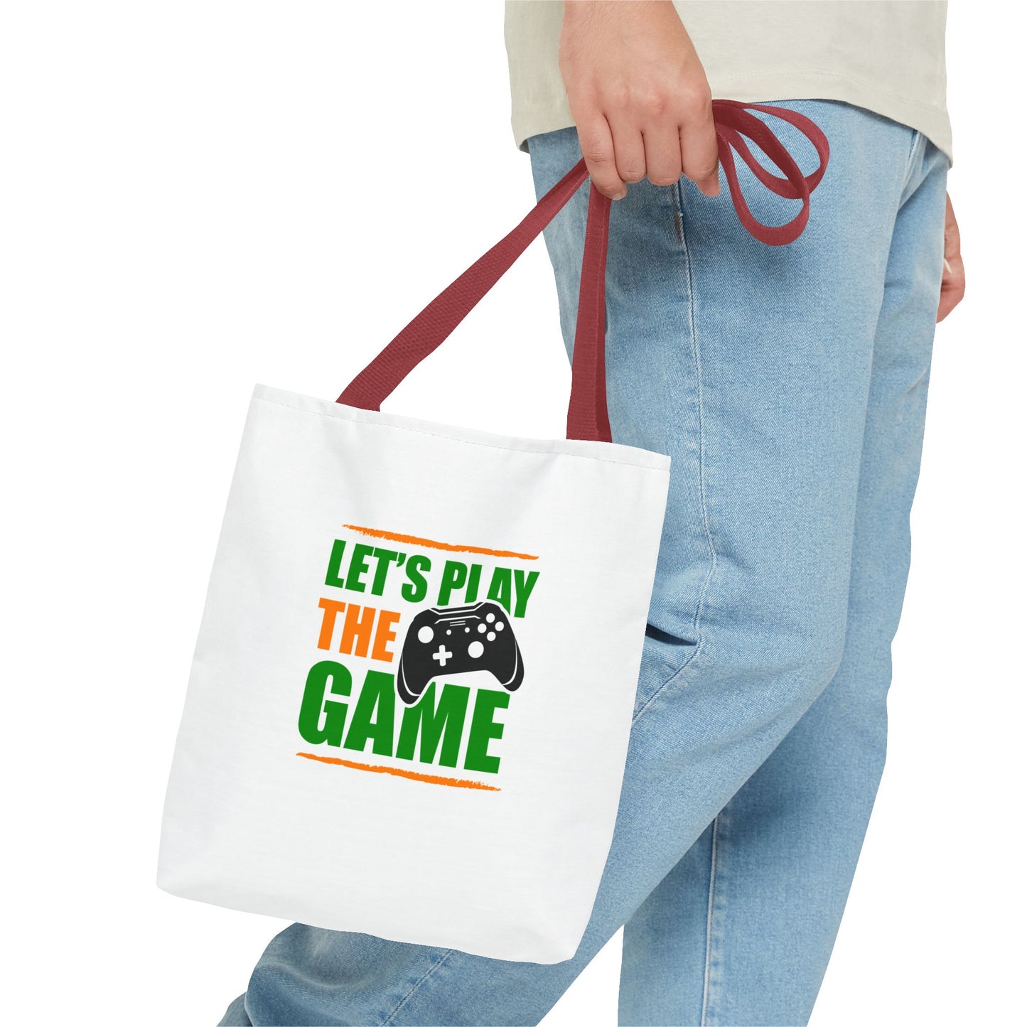 Let's Play The Game Tote Bag (AOP)