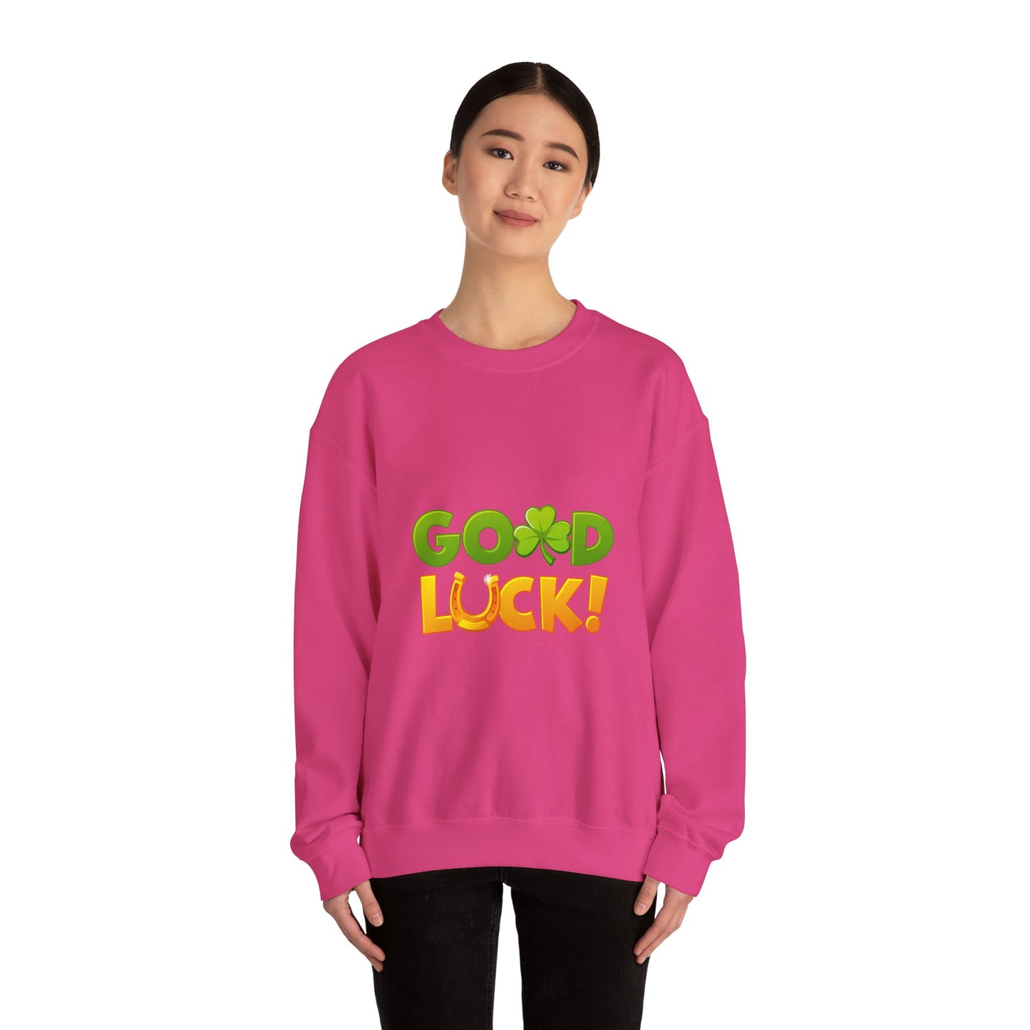 Good Luck Unisex Heavy Blend™ Crewneck Sweatshirt