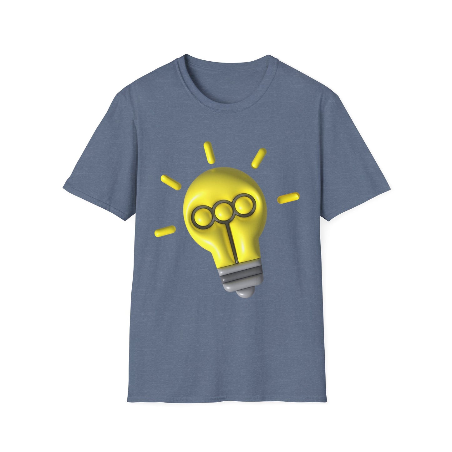 Light Bulb Unisex Softstyle T-Shirt