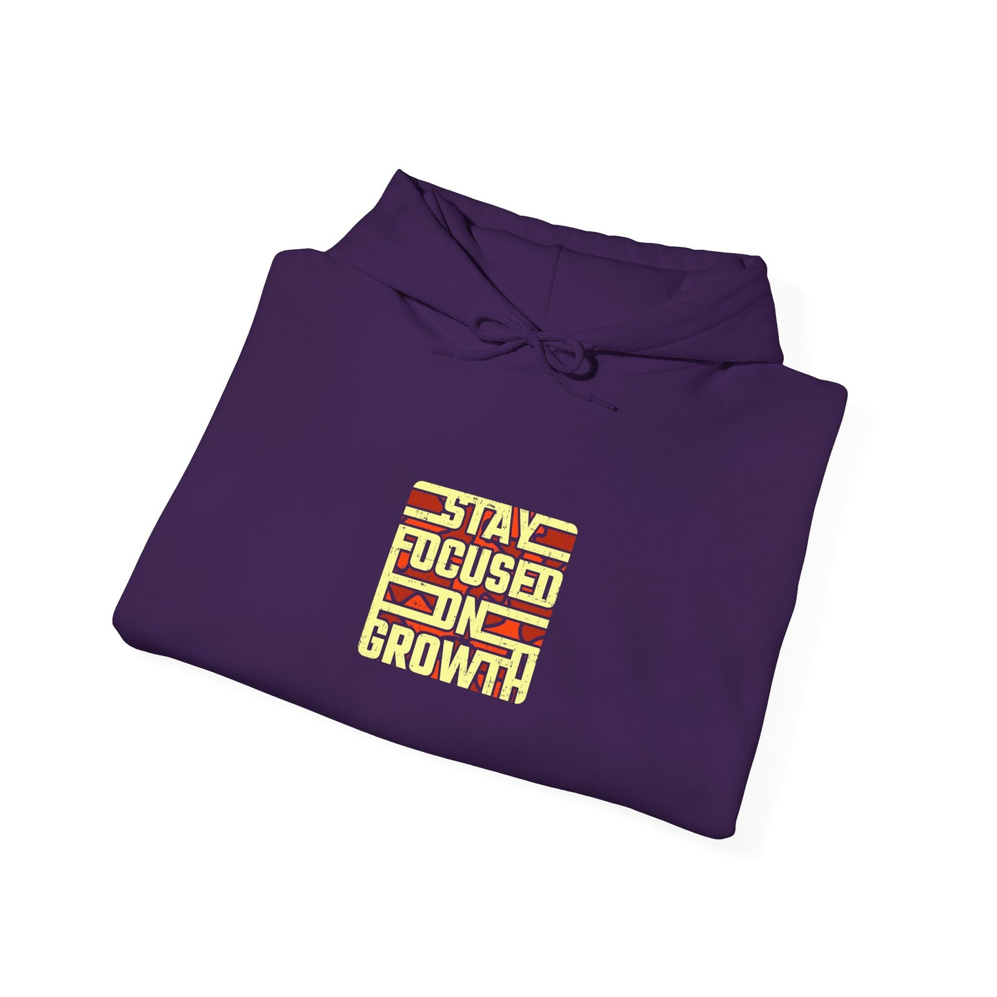 Stay Focused On Growth Unisex Heavy Blend™ Hooded Sweatshirt