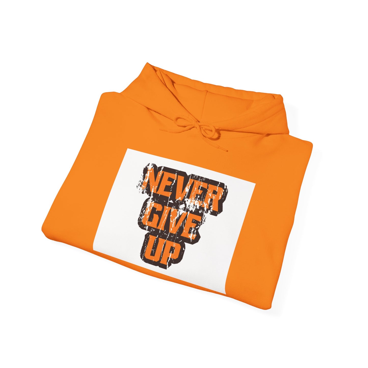 Never Give Up Unisex Heavy Blend™ Hooded Sweatshirt