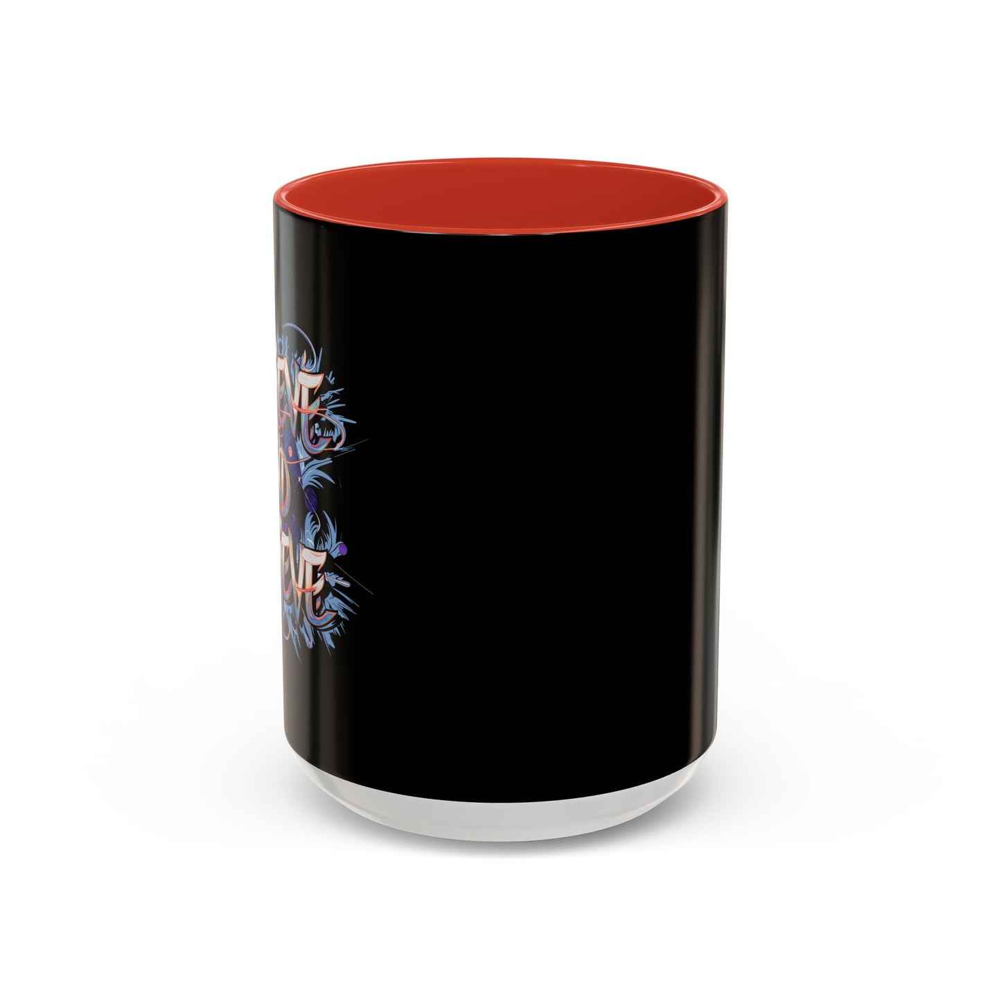 Believe And Achieve Accent Coffee Mug (11, 15oz)
