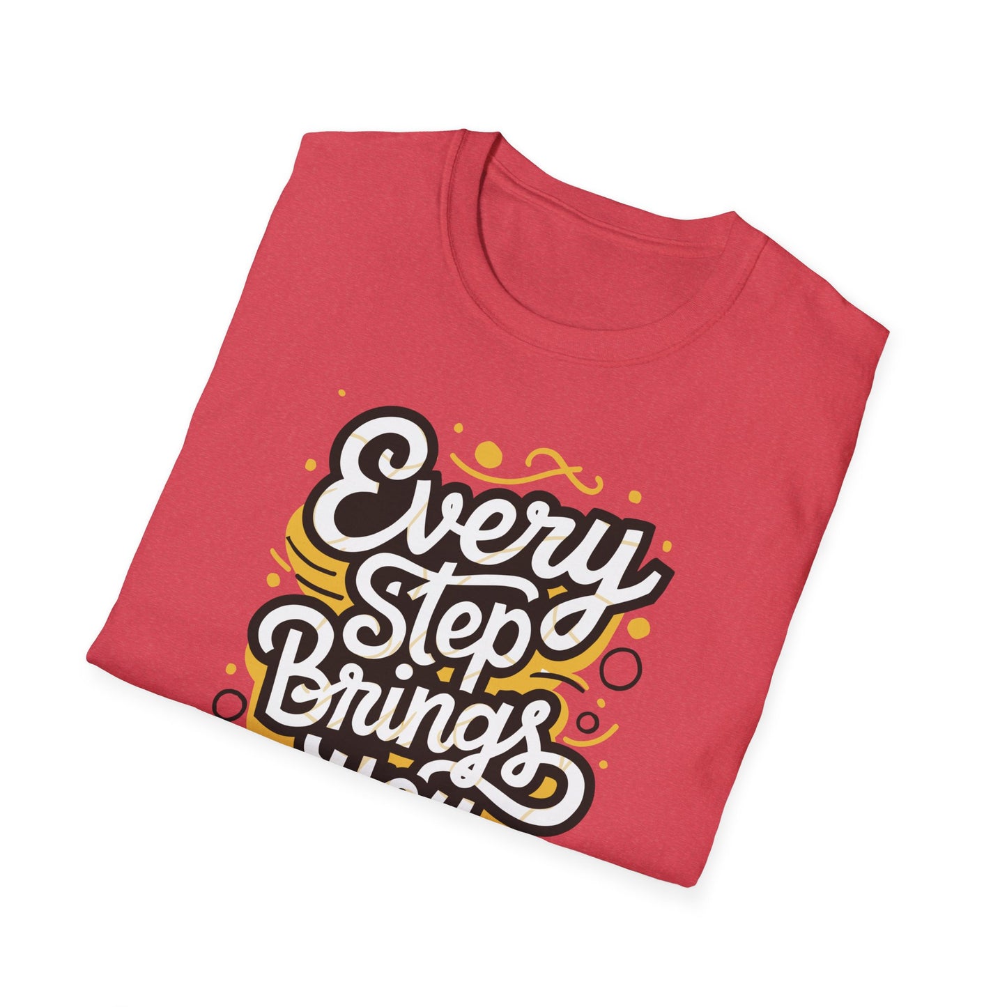 Every Step Brings You Closer Unisex Softstyle T-Shirt