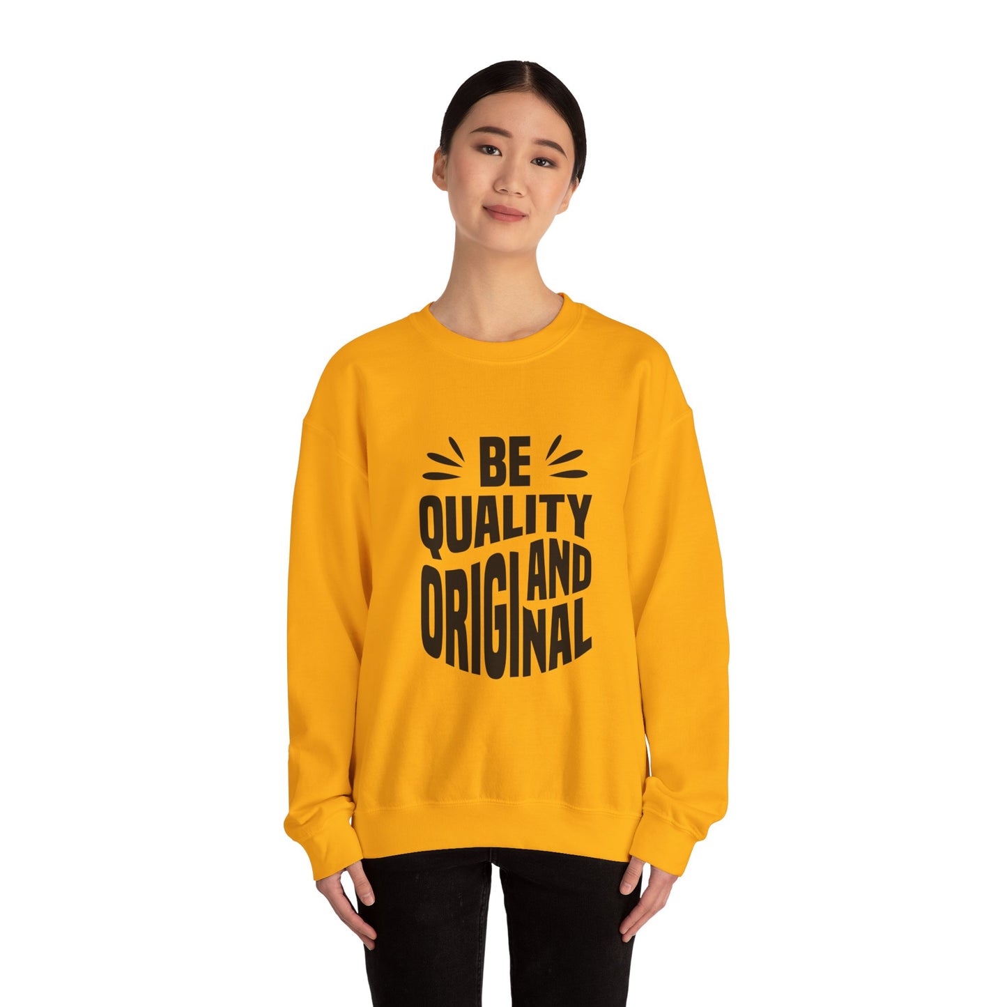 Be Quality And Original Unisex Heavy Blend™ Crewneck Sweatshirt
