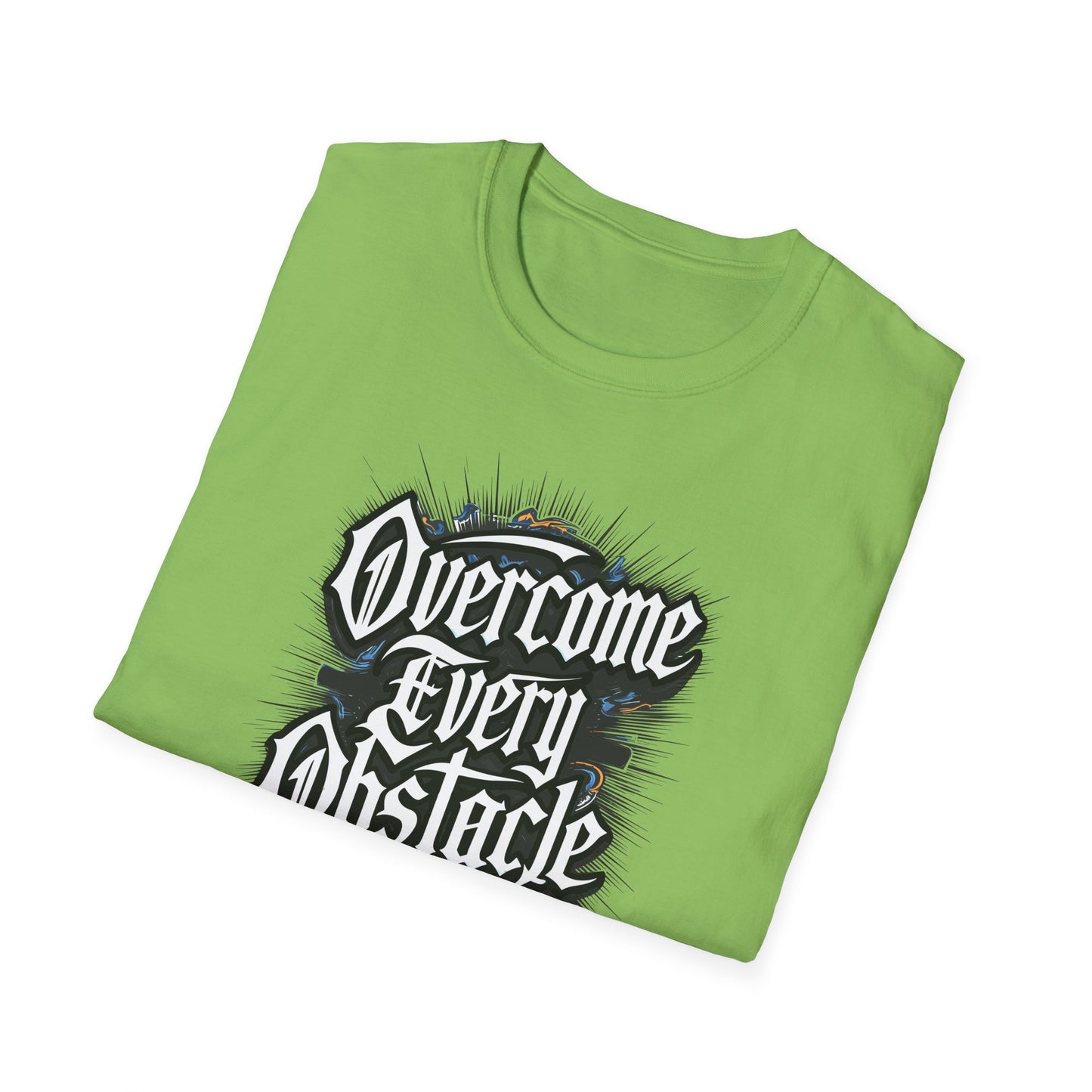 Overcome Every Obstacle Unisex Softstyle T-Shirt