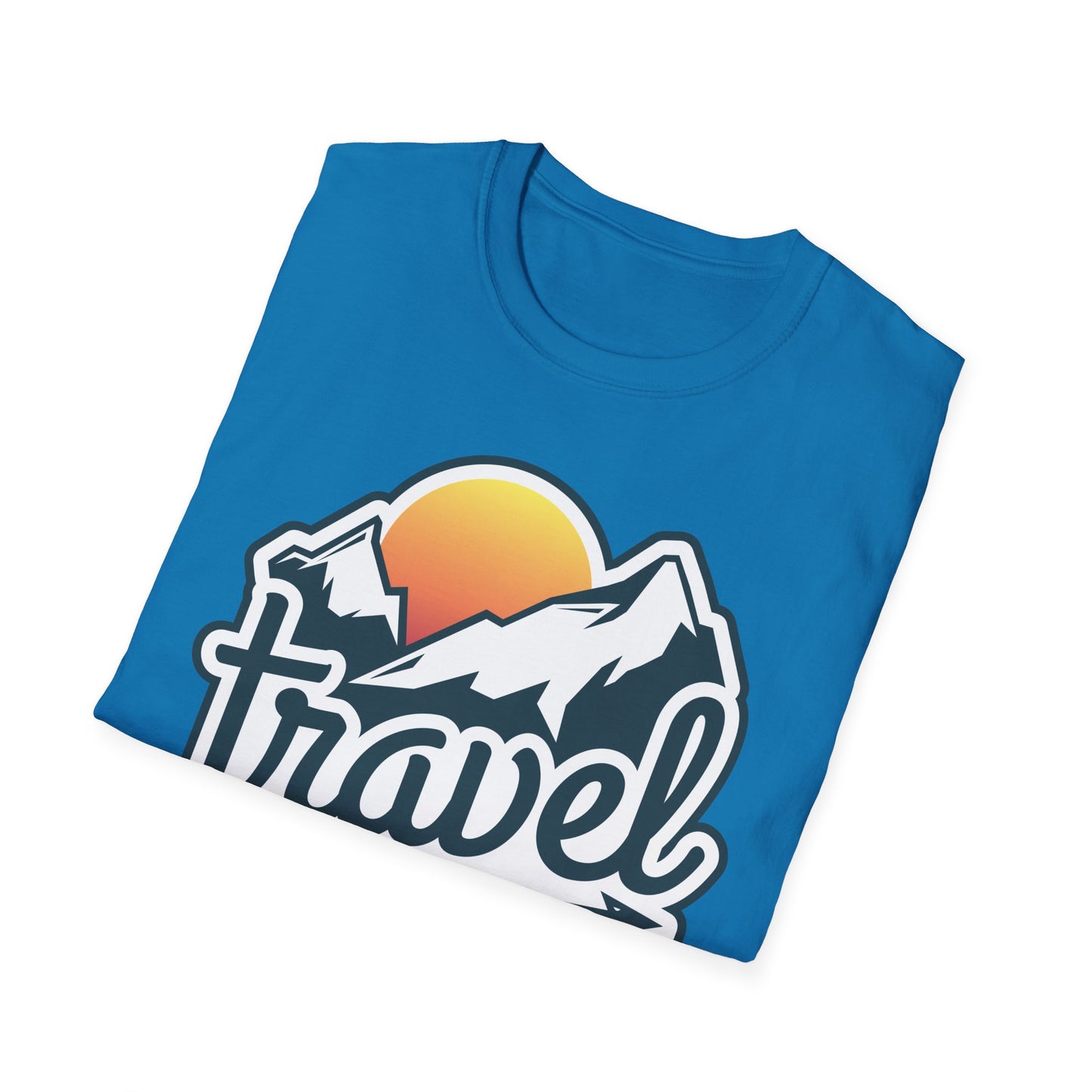 Travel Is My Therapy Unisex Softstyle T-Shirt