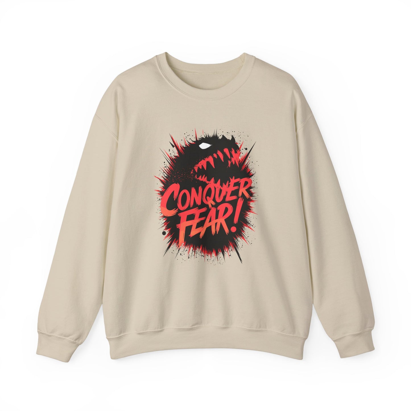 Conquer Fear! Unisex Heavy Blend™ Crewneck Sweatshirt