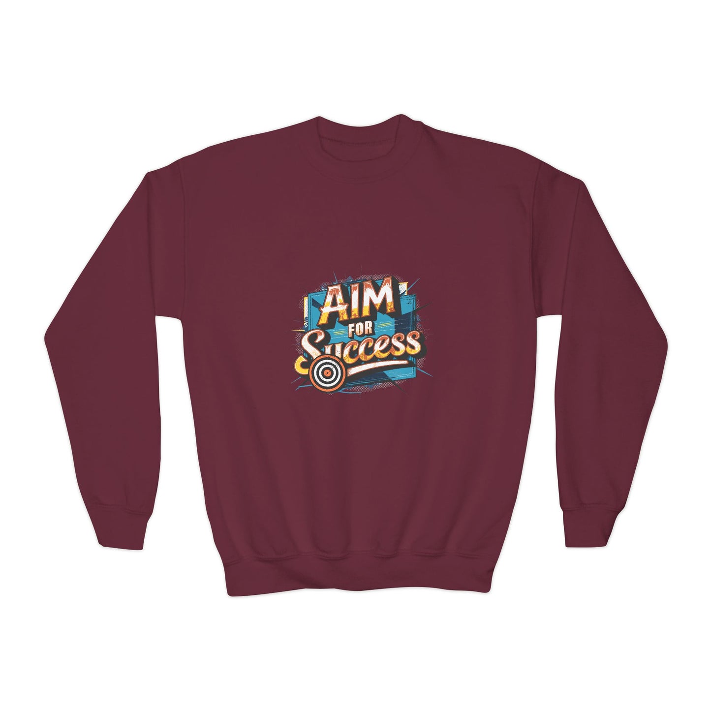 Aim For Success Youth Crewneck Sweatshirt