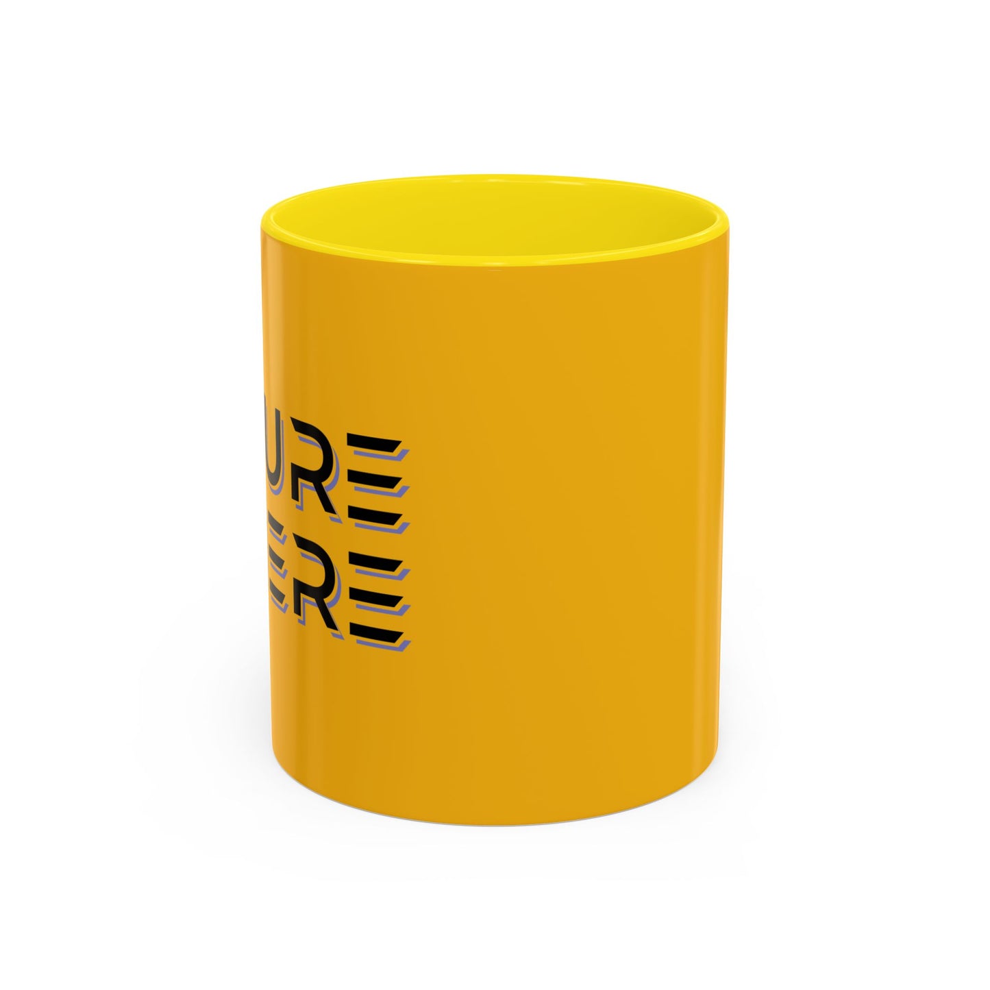 Future Is Here Accent Coffee Mug (11, 15oz)