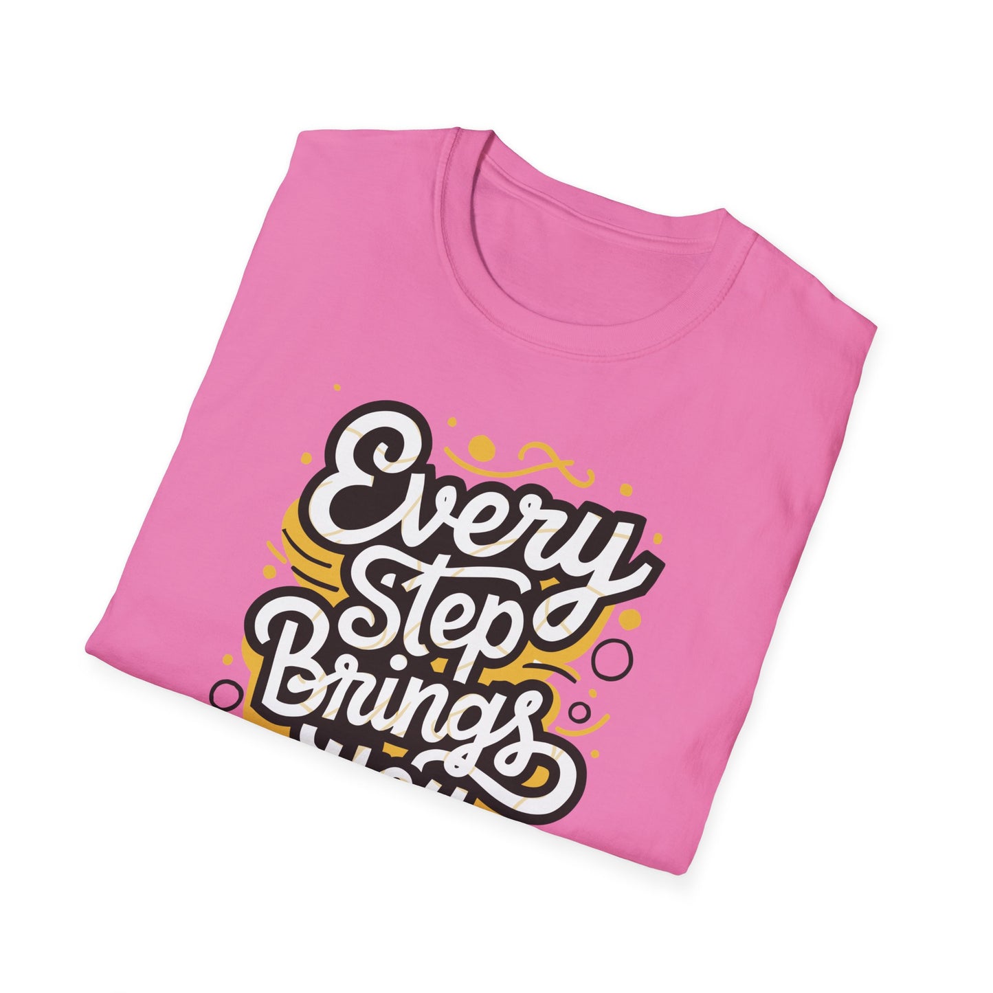 Every Step Brings You Closer Unisex Softstyle T-Shirt