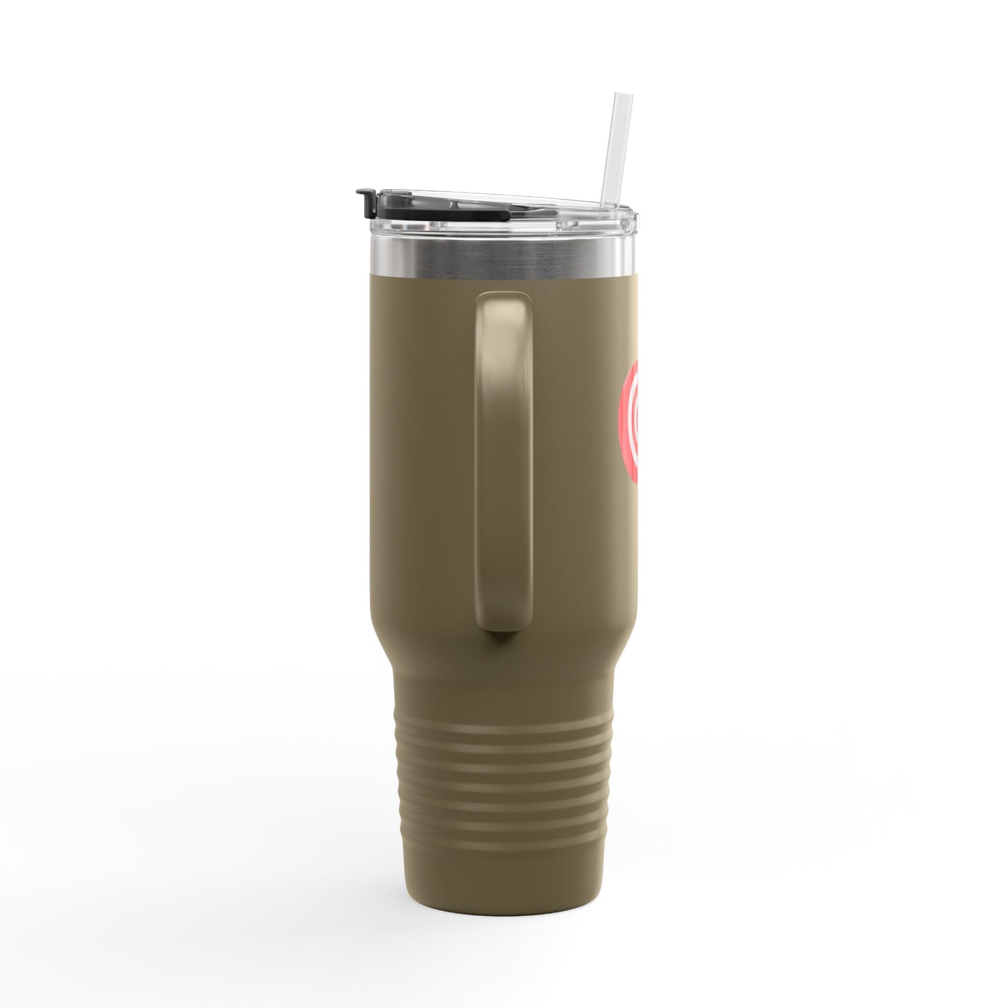 3d Render Arroe Hit The Center Of Target Or Goal Of Success Insulated Travel Mug, 40oz
