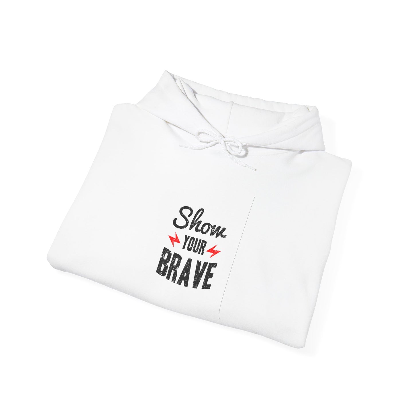 Show Your Brave Unisex Heavy Blend™ Hooded Sweatshirt