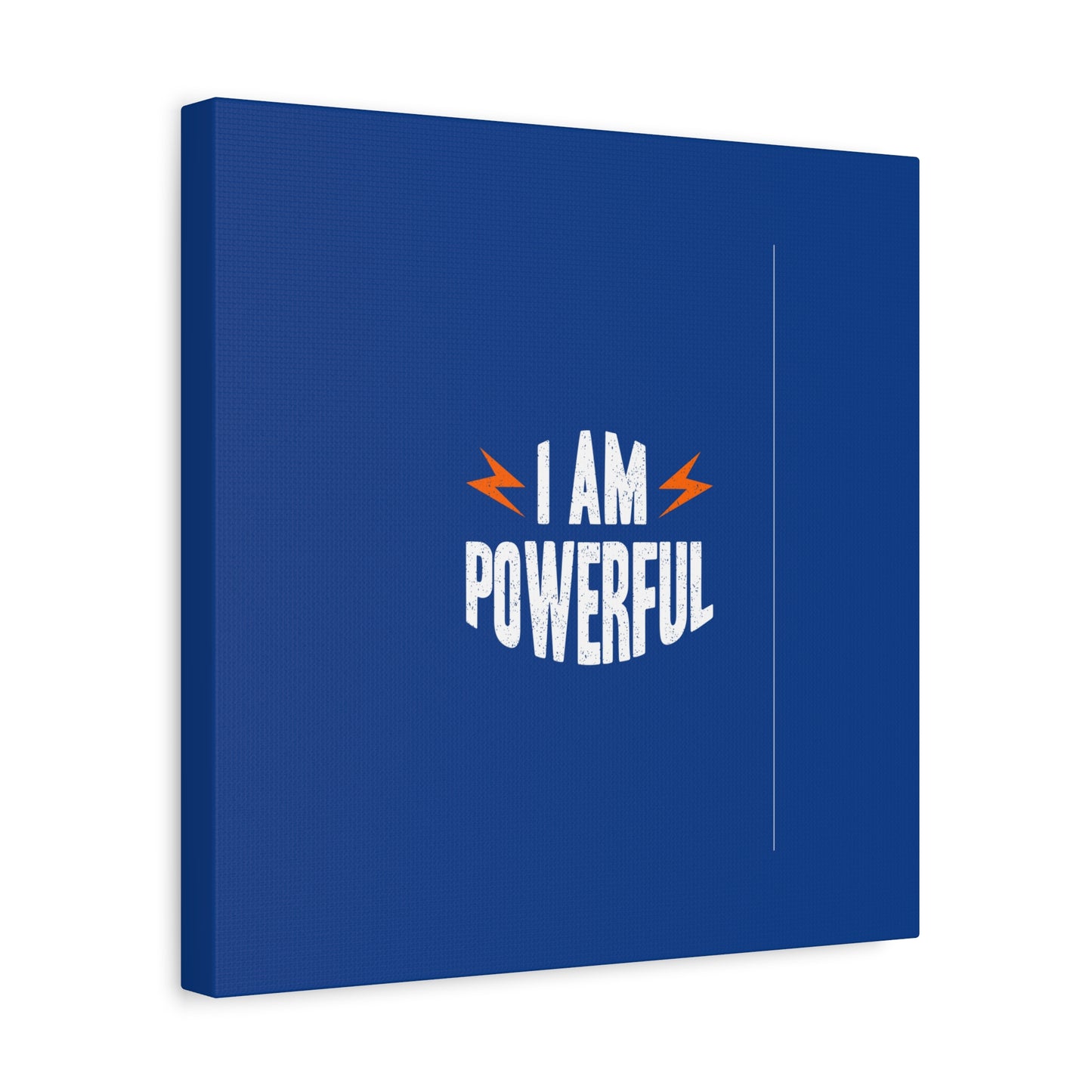 I Am Powerful Matte Canvas, Stretched, 1.25"
