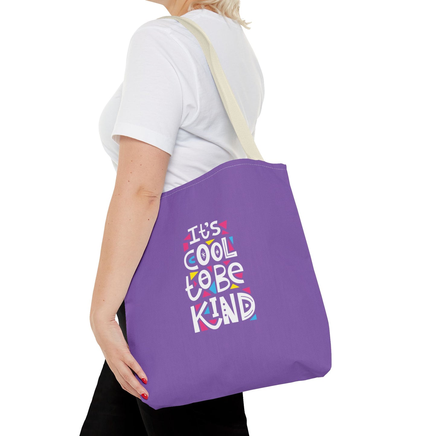 It's Cool To Be Kind Tote Bag (AOP)