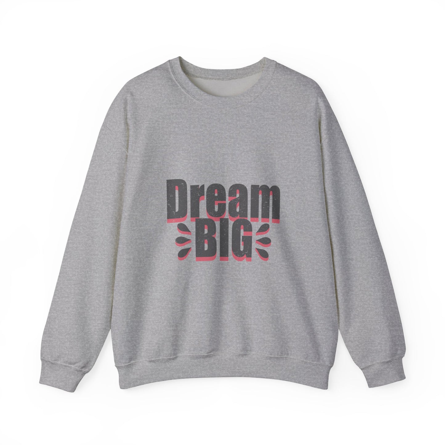 Dream Big Distressed Unisex Heavy Blend™ Crewneck Sweatshirt