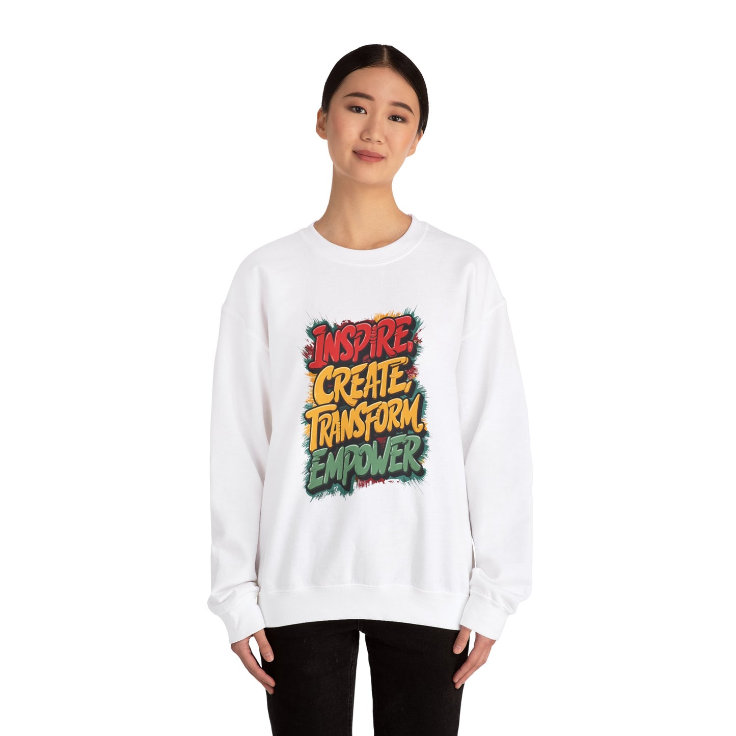 Believe In Your Power Unisex Heavy Blend™ Crewneck Sweatshirt