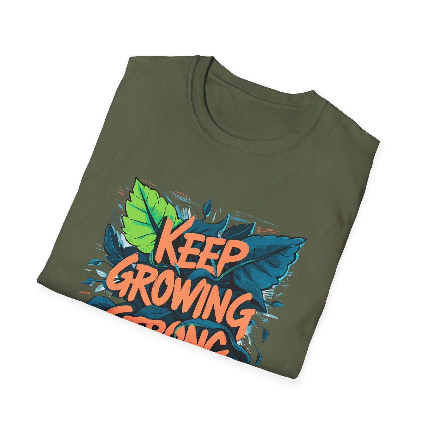 Keep Growing Strong Unisex Softstyle T-Shirt