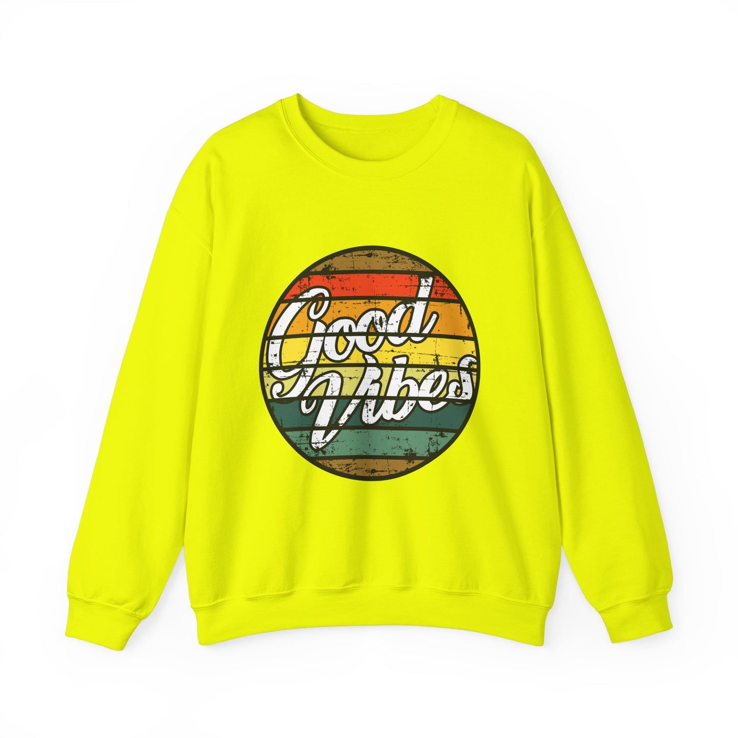 Good Vibes Unisex Heavy Blend™ Crewneck Sweatshirt