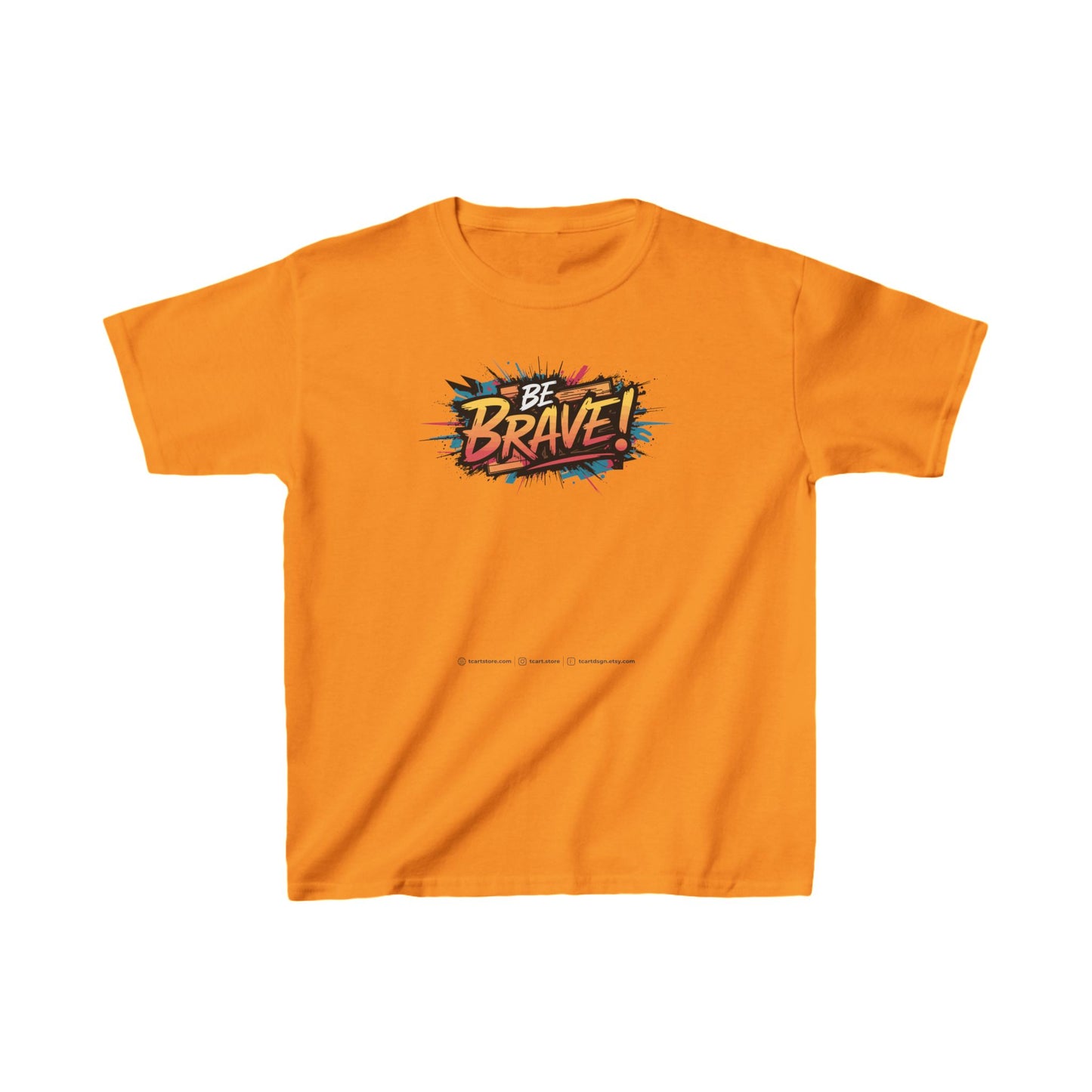 Be Brave! Kids Heavy Cotton™ Tee