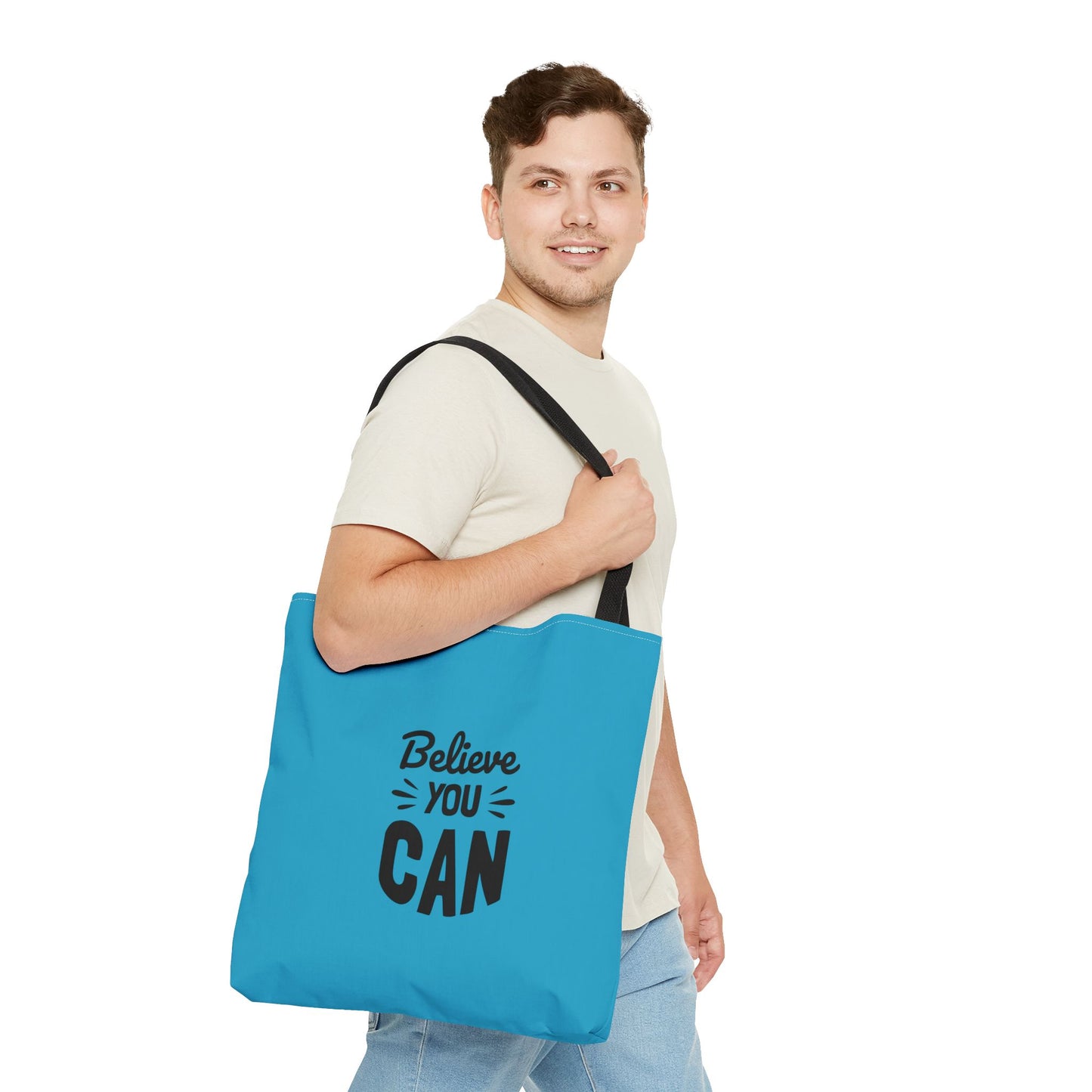 Believe You Can Tote Bag (AOP)