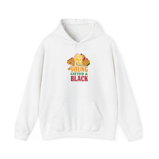 Young Gifted & Blackn Unisex Heavy Blend™ Hooded Sweatshirt