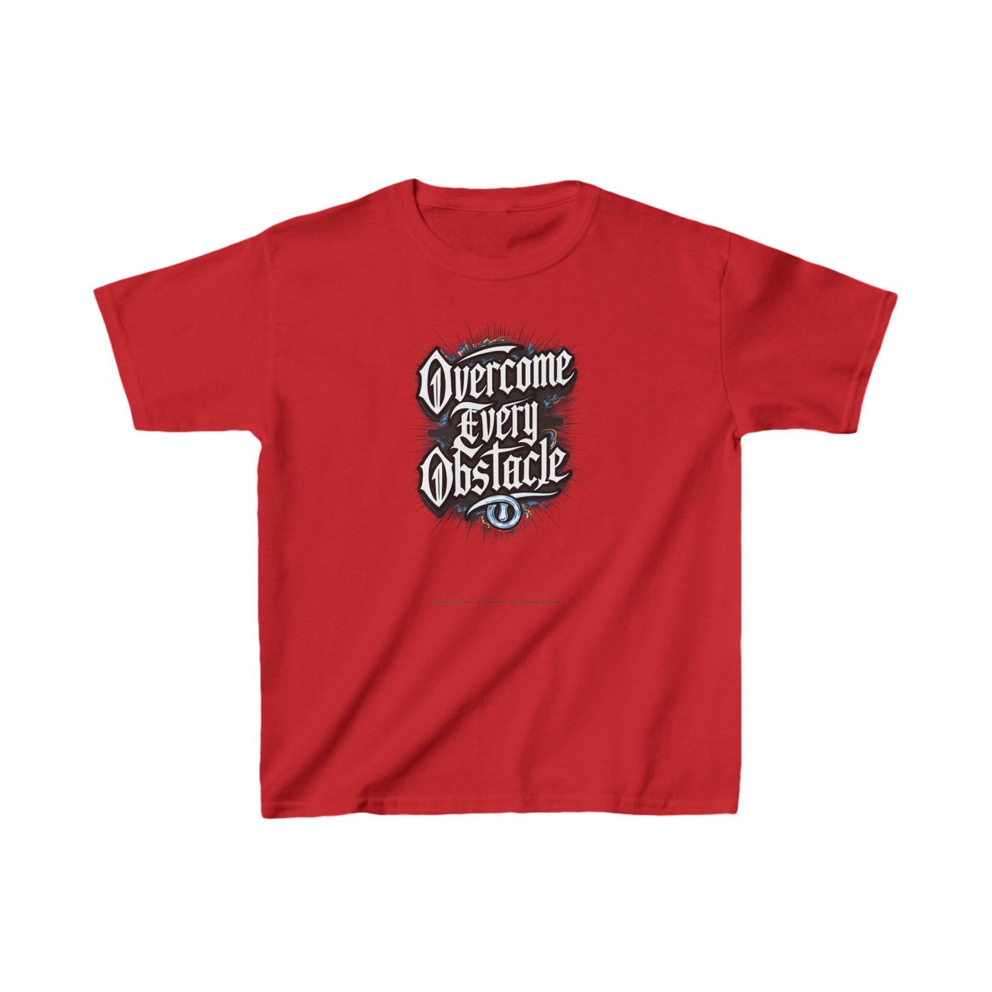 Overcome Every Obstacle Kids Heavy Cotton™ Tee