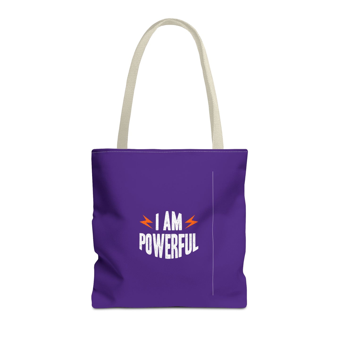 I Am Powerful Tote Bag (AOP)
