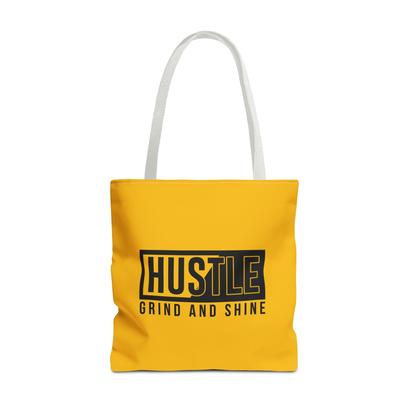 Hustle Grind And Shine Tote Bag (AOP)