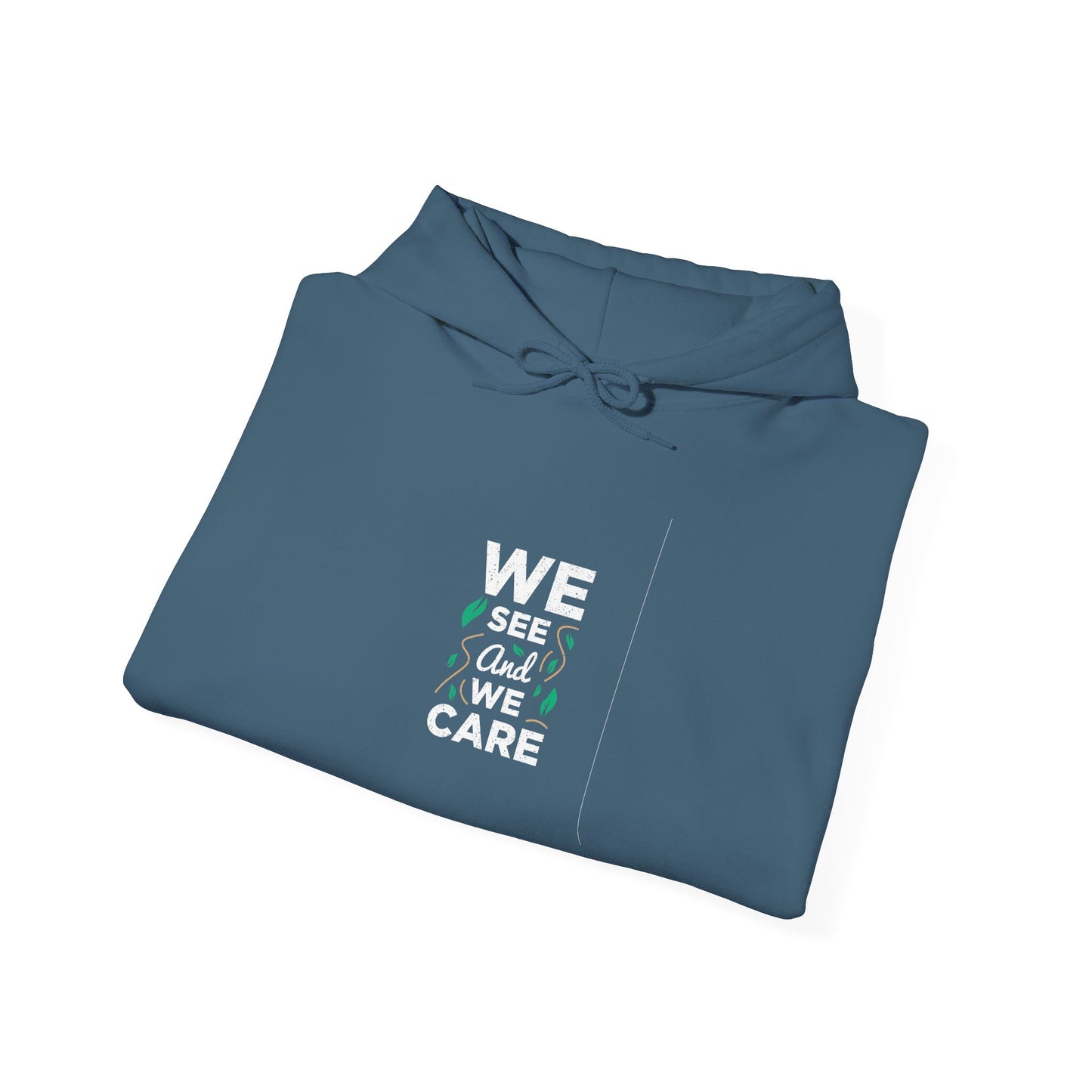 We See And We Care Unisex Heavy Blend™ Hooded Sweatshirt