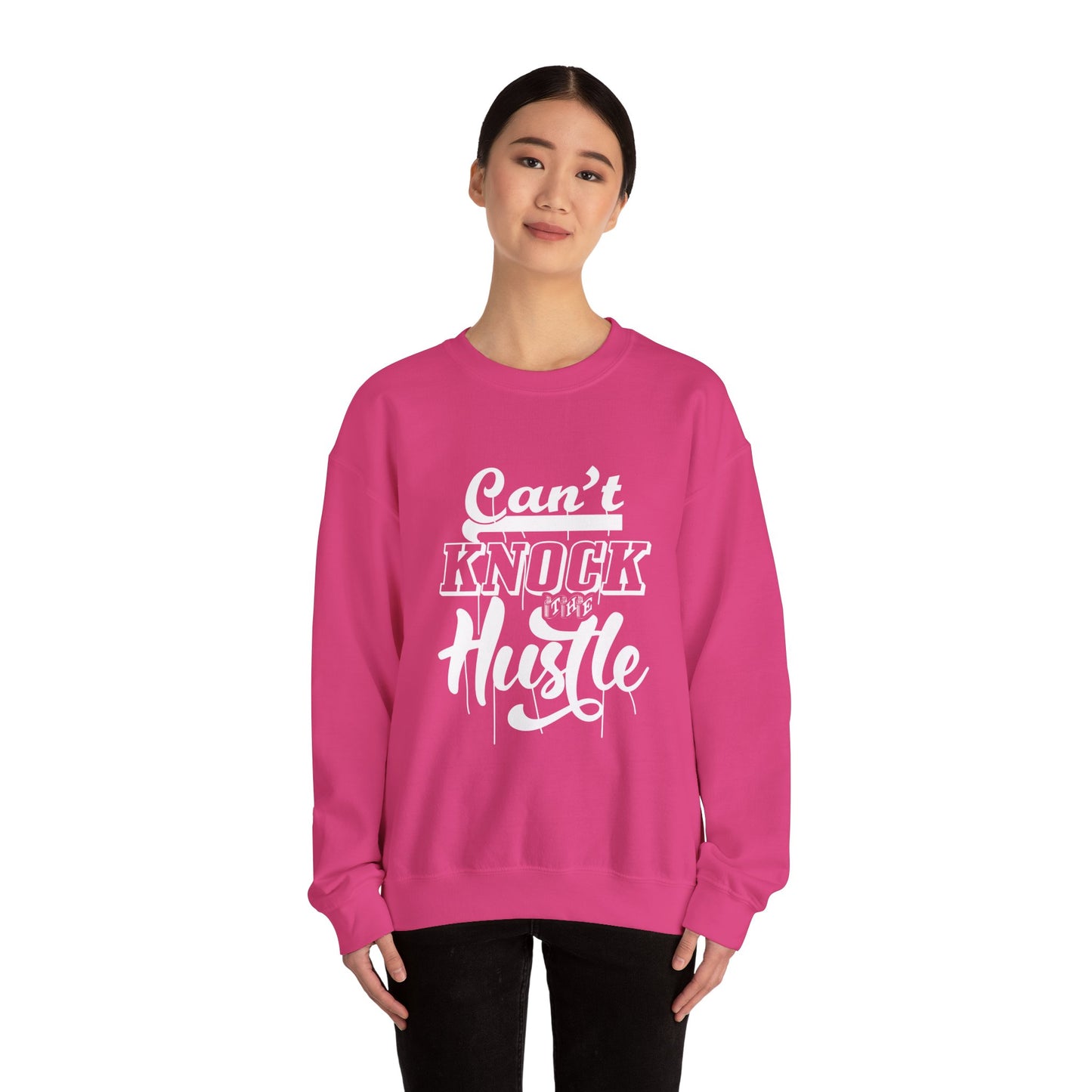 Can't Knock The Hustle Unisex Heavy Blend™ Crewneck Sweatshirt