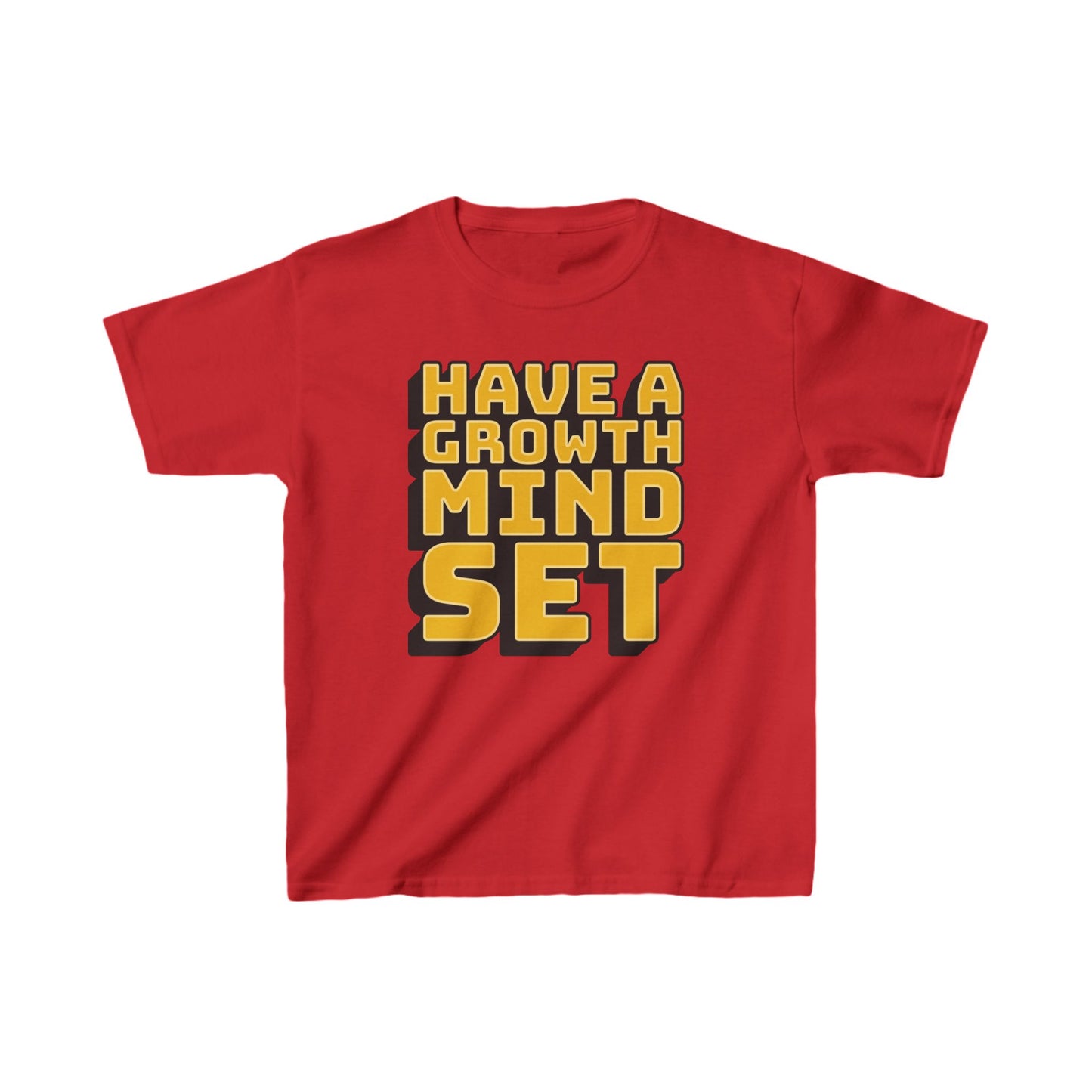 Have A Growth Mind Set Kids Heavy Cotton™ Tee