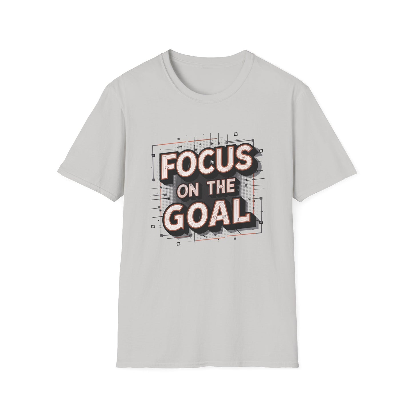 Focus On The Goal Unisex Softstyle T-Shirt