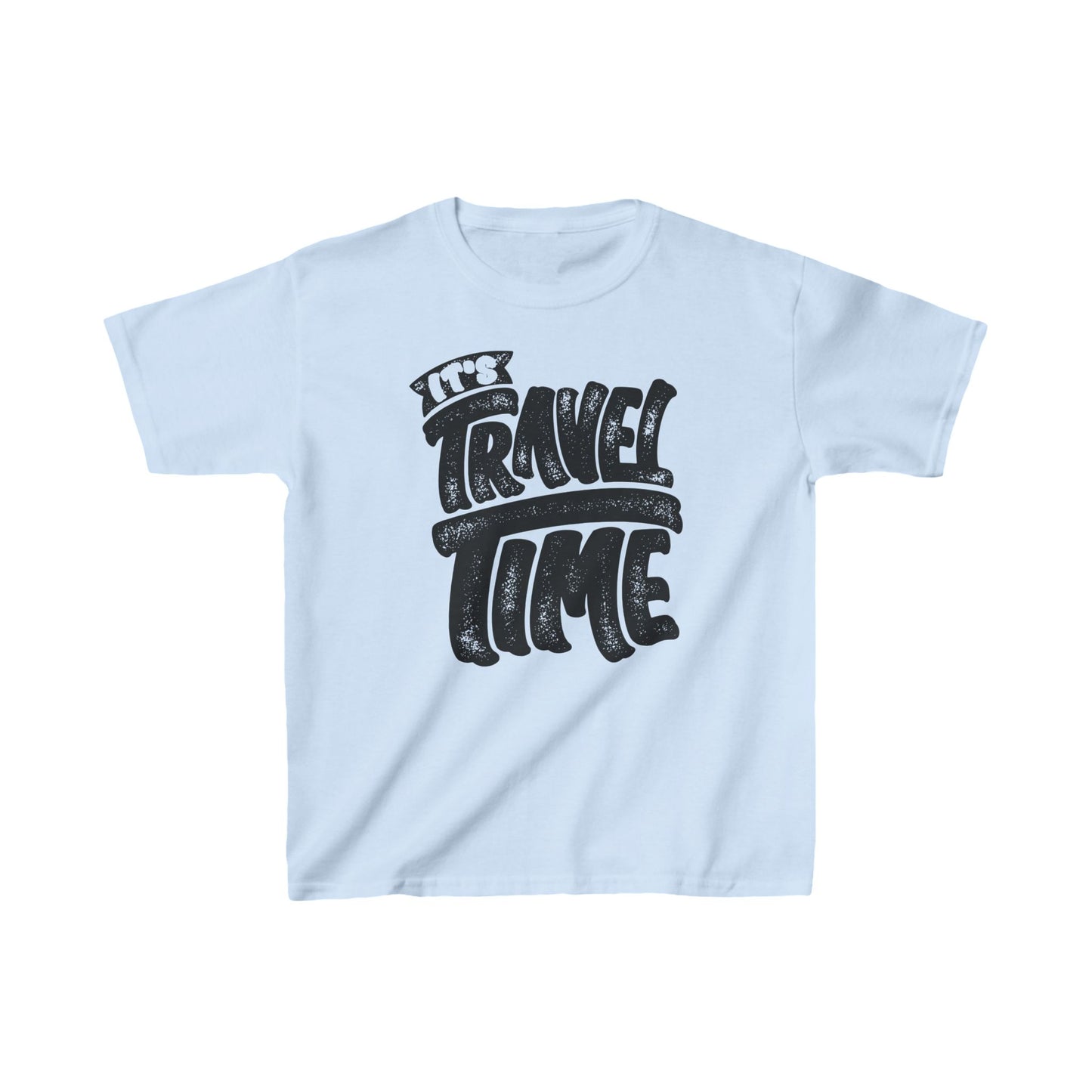 It's Travel Time Kids Heavy Cotton™ Tee