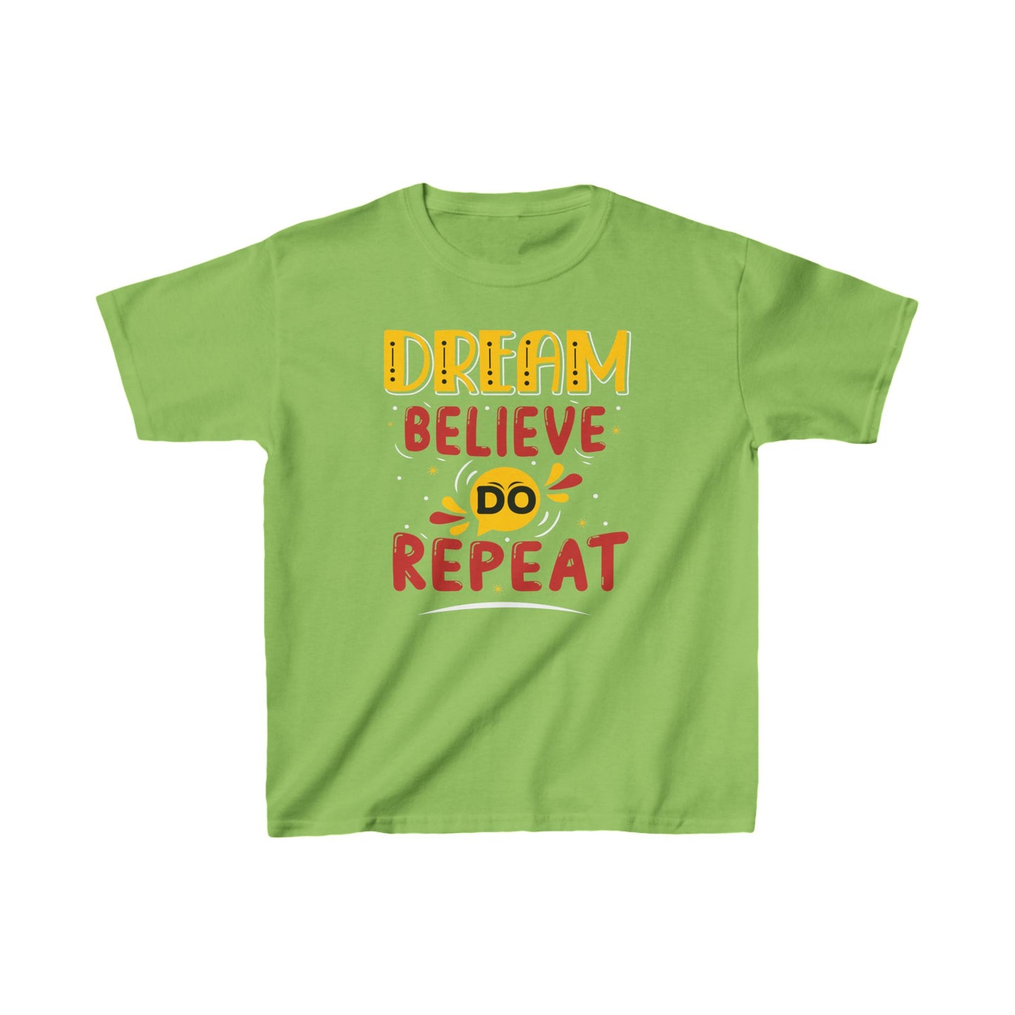 Dream Believe Repeat Kids Heavy Cotton™ Tee