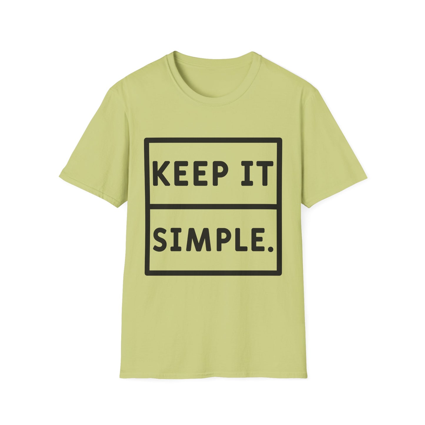 Keep It Simple Unisex Softstyle T-Shirt