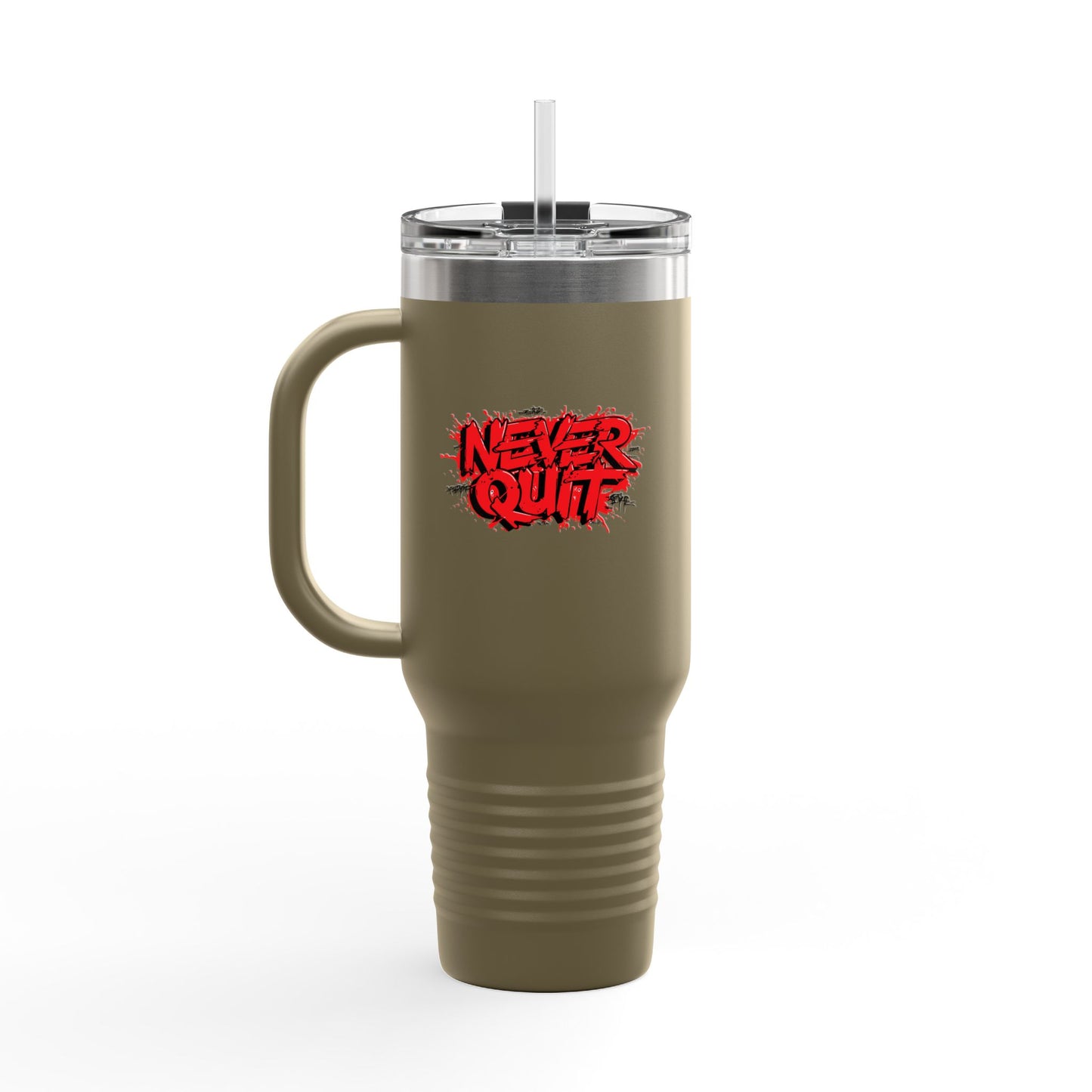 Never Quit Insulated Travel Mug, 40oz