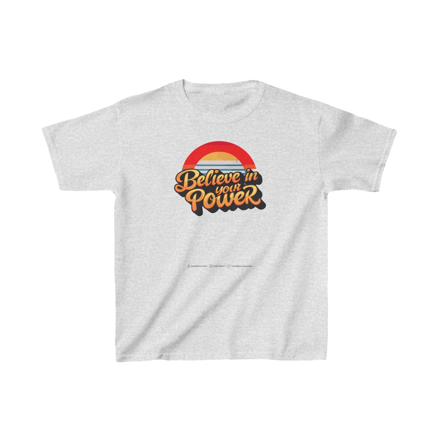 Believe In Your Power Kids Heavy Cotton™ Tee